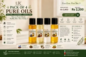 Pack Of 4 Pure Cold Press Oils