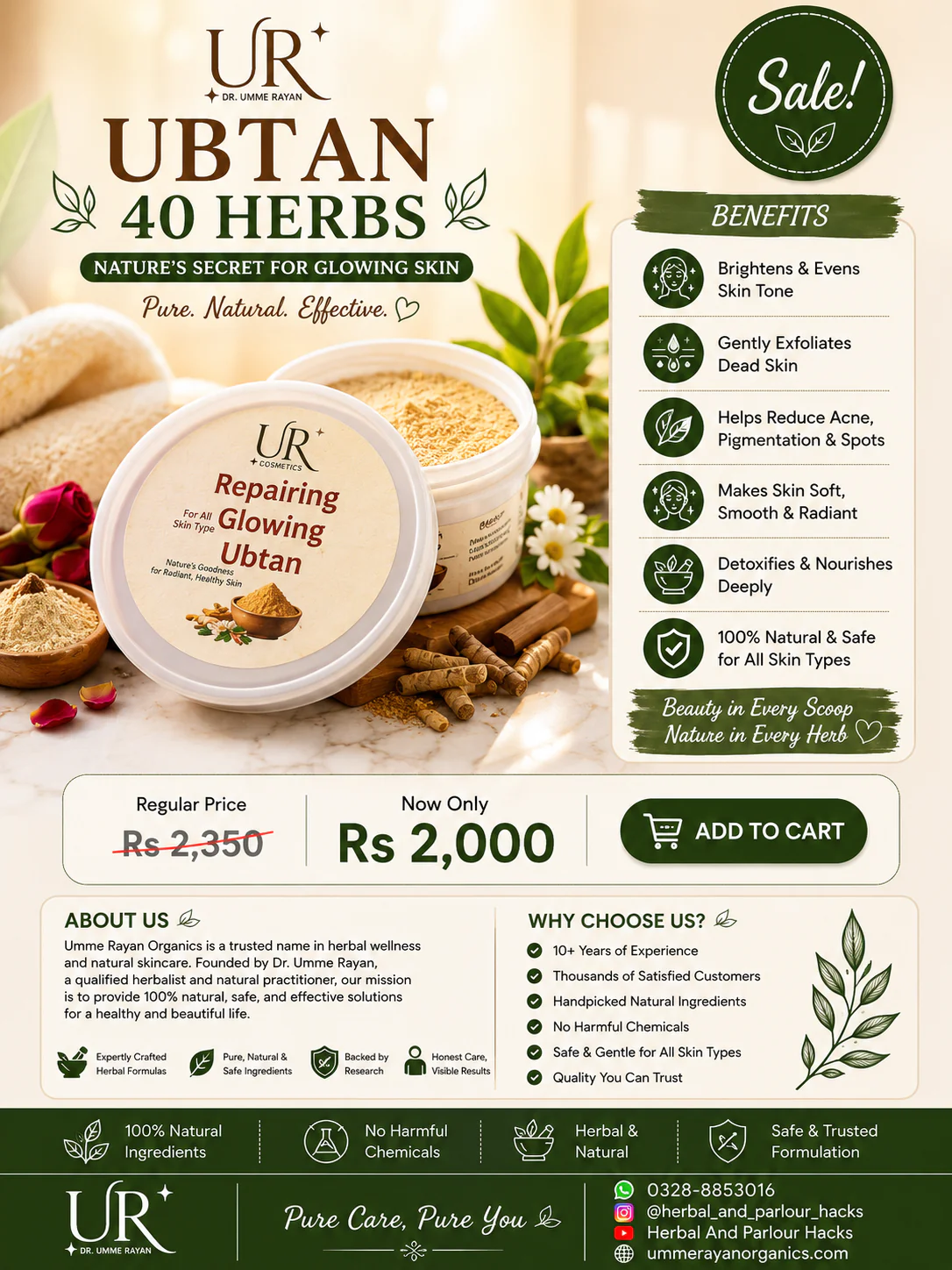 Ubtan 40 Herbs